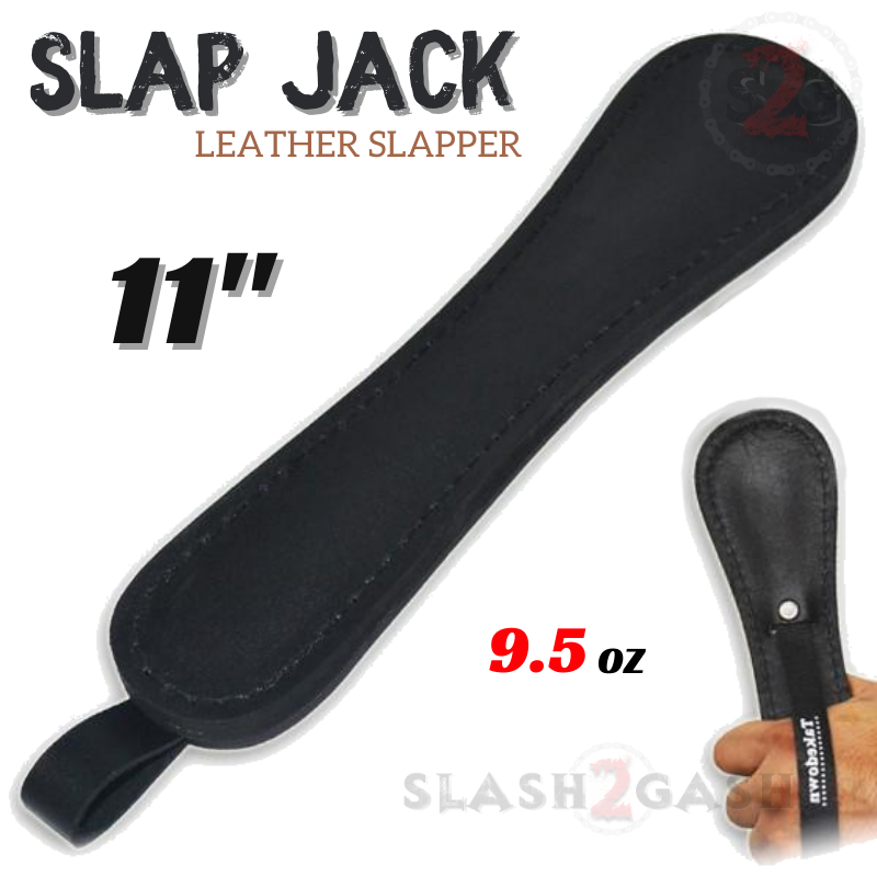 Slap Jack Self Defense Real Leather Slapper - Large 11 Inch – Slash2Gash