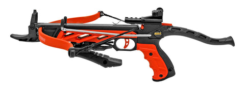 80 lb Pistol Crossbow THE IMPACT w/ Arrows Bolts Hunting Archery Gun - Self Cocking