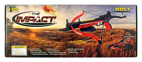 Isaazon 80lbs Self-Cocking Pistol Crossbow – Black, 225+ FPS, Fiberglass Bow For Hunting