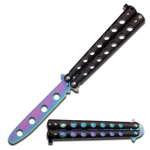 Cheap Butterfly Knife TRAINER Dull Practice Balisong - 3 colors