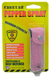 Self Defense 1/2 oz Pepper Spray w/ Pink Bling Bedazzled Keychain