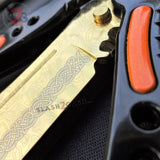 CSGO Lore Butterfly Knife Gold TRAINER Dull PRACTICE CS:GO Counter Strike Balisong Orange