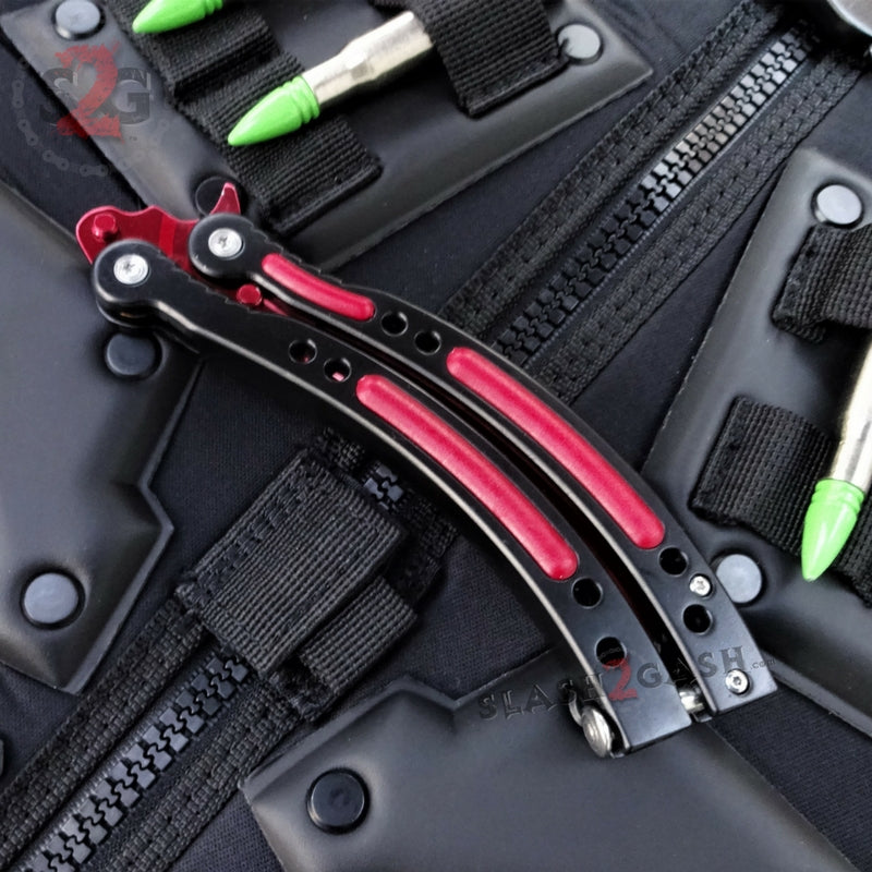 CSGO Slaughter Butterfly Knife SHARP 440C Counter Strike Tactical Bali ...