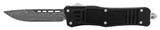 Damascus Etched Commando OTF Knife D/A Auto Switchblade - Asst.