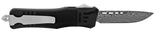 Damascus Etched Commando OTF Knife D/A Auto Switchblade - Asst.