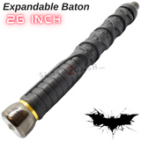 26" Streetwise Dark Knight Baton Expandable Steel Defense Stick