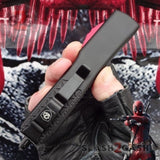 Deadpool OTF Knife S2G Tactical Switchblade Black and Red Automatic Blade Dagger CNC Highest Quality - Slash2Gash