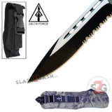 Delta Force OTF Recon D/A Real Tree Camo Automatic Knife Switchblade - Single Edge Serrated