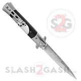 Diablo Stiletto Automatic Knife Milano Switchblade - Punisher