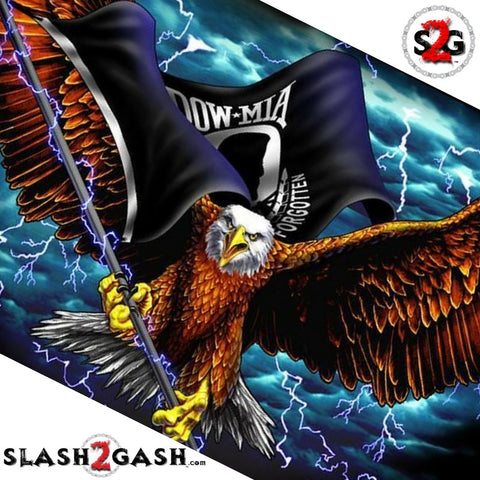 flag pow mia motorcycle helmet Hot Leathers Eagle POW MIA Lightning Flag 3 x 5 w/ Grom LIMITED EDITIO – Slash2Gash