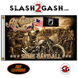 Remembrance Motorcycle Biker Flag 3 x 5 All Gave Some POW MIA Salute Hot Leathers FGA1074