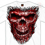 Hot Leathers Shredder Skull Jumbo Print Shirt LIMITED EDITION S2G slash2gash