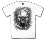 Hot Leathers Screaming Skull Men’s T-Shirt Custom Slash2Gash Backprint