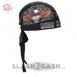 Hot Leathers Premium Eagle Headwrap - Ride With Pride Durag