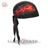 Hot Leathers Skull Made Of Skulls Headwrap Premium Motorcycle Durag