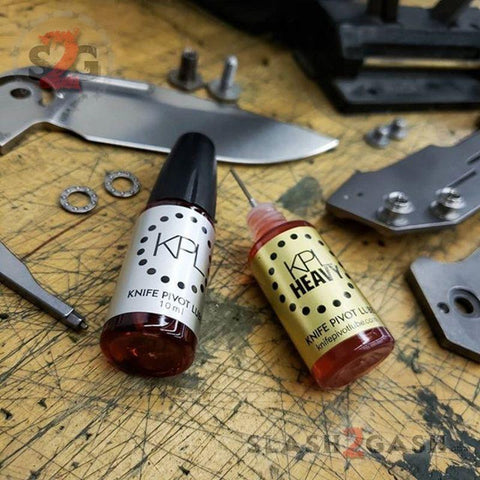 KPL Heavy Knife Oil Lube Pivot Lubricant for Knives - 10 mL Slash2Gash KPL Heavy Knife Oil Lube Pivot Lubricant for Knives - 10 mL Slash2Gash