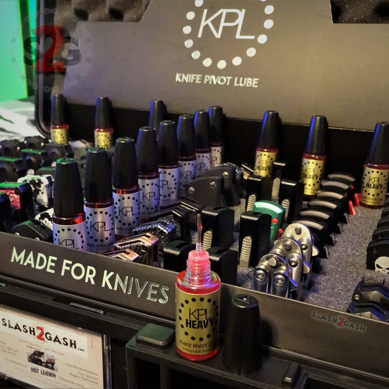 KPL™ Heavy Knife Oil Lube Pivot Lubricant for Knives 10 mL Slash2Gash