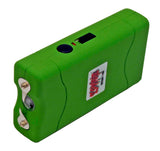 Zombie High Voltage Rechargeable STUN GUN w/ LED & Holster Green