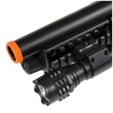 Airsoft M180B2 Sawed Off Shell-Fed Shotgun w/ Tactical Flashlight