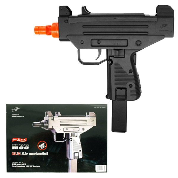 DOUBLE EAGLE M33 MINI UZI Spring Airsoft Pistol Sub Machine Gun ...