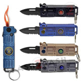 Lighter Knife Mini Switchblade California Legal Automatic Knife - Armed Forces Military Key Chain