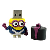 MINIONS Despicable Me USB Flash Drive 2.0 Cute Soldier - 16gb