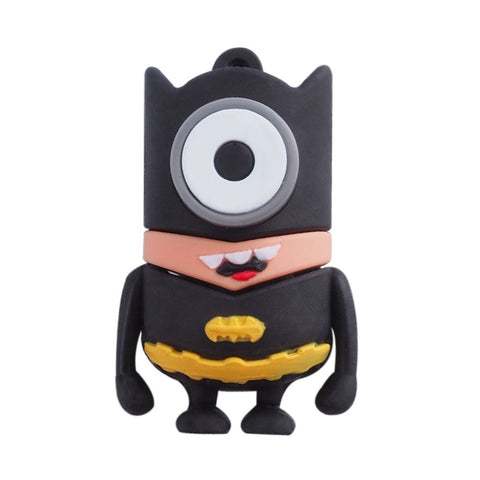 Super Hero MINIONS Despicable Me USB Flash Drive 2.0 Batman Batminion - 32gb
