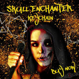 MYERS STICK™ Skull Enchanter Kubotan w/ Spine Self Defense Keychain - 8 Inch Survival Tool - Key Chain