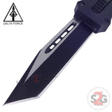 Delta Force OTF Knives Crypt Keeper D/A Automatic Knife - Tanto Plain Switchblade