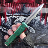 Delta Force Star Wars D2 Bounty Hunter D/A OTF Automatic Knife Green + Red Boba Fett CNC Highest Quality - Spear Switchblade