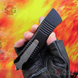 Delta Force Dark Knight VG-10 OTF Automatic Knife CNC Highest Quality - Drop Point Switchblade