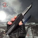 Delta Force Dark Knight OTF Automatic Knife D/A Switchblade - Tanto Xtreme