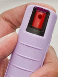 Pepper Spray 1/2 Ounce OC-17 with Clip and Keychain - Lavender