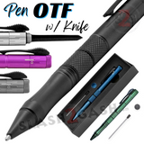 OTF Pen Knives Tactical Automatic Out The Front Pocket Knife Switch Blade Double Edge Dagger