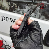 Delta Force Punisher Skull OTF Knife Small 7" Automatic Black Switchblade Knives - 6 Blades Slash2Gash S2G