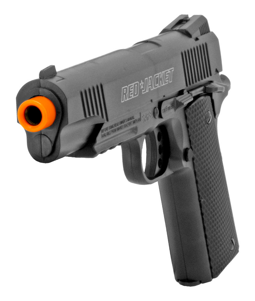 RED JACKET Airsoft Electric UZI and Spring 1911 Handgun Set Slash2Gash