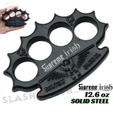 Black Knuckles Spiked Dalton Global Paperweight Steel Pointed Duster Buckle - Supreme Irish