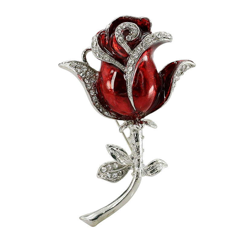 Crystal Rose Pin USB Flash Drive 2.0 Flower 16gb red/blue/purple ...