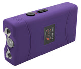 SURVIVOR High Voltage Rechargeable STUN GUN w/ LED & Holster Purple