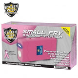 Streetwise Small Fry 8,800,000 Pink Powerful Mini Stun Gun Flashlight Rechargeable