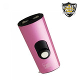 Streetwise Micro USB Slider Mini Keychain STUN GUN Rechargeable - Pink
