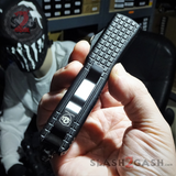 S2G Tactical Stealth OTF Knife Black D2 Automatic Switchblade CNC - Asst. Blades