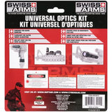 Swiss Arms® Optics Accessory 3 pc Kit - Universal Airsoft Laser, Flashlight, Red Dot Reflex Sight