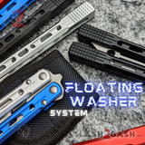 The ONE Channel Balisong ARROW Butterfly Knife w/ Zen Pins Floating Washer System - ORIGINAL Training Practice Dull