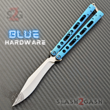 TheONE Butterfly Knife w/ Bushings TITANIUM Balisong - (clone) EX10