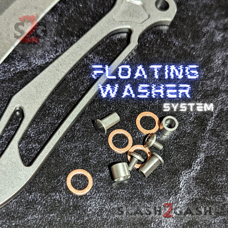 TheONE Channel Balisong TITANIUM Butterfly Knife D2 Orca (clone