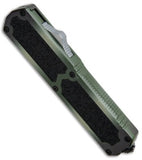 Titan OTF Knife Camo D/A Auto Switchblade - Black Tanto Plain