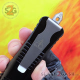 Delta Force Dark Knight VG-10 OTF Automatic Knife CNC Highest Quality - Drop Point Switchblade