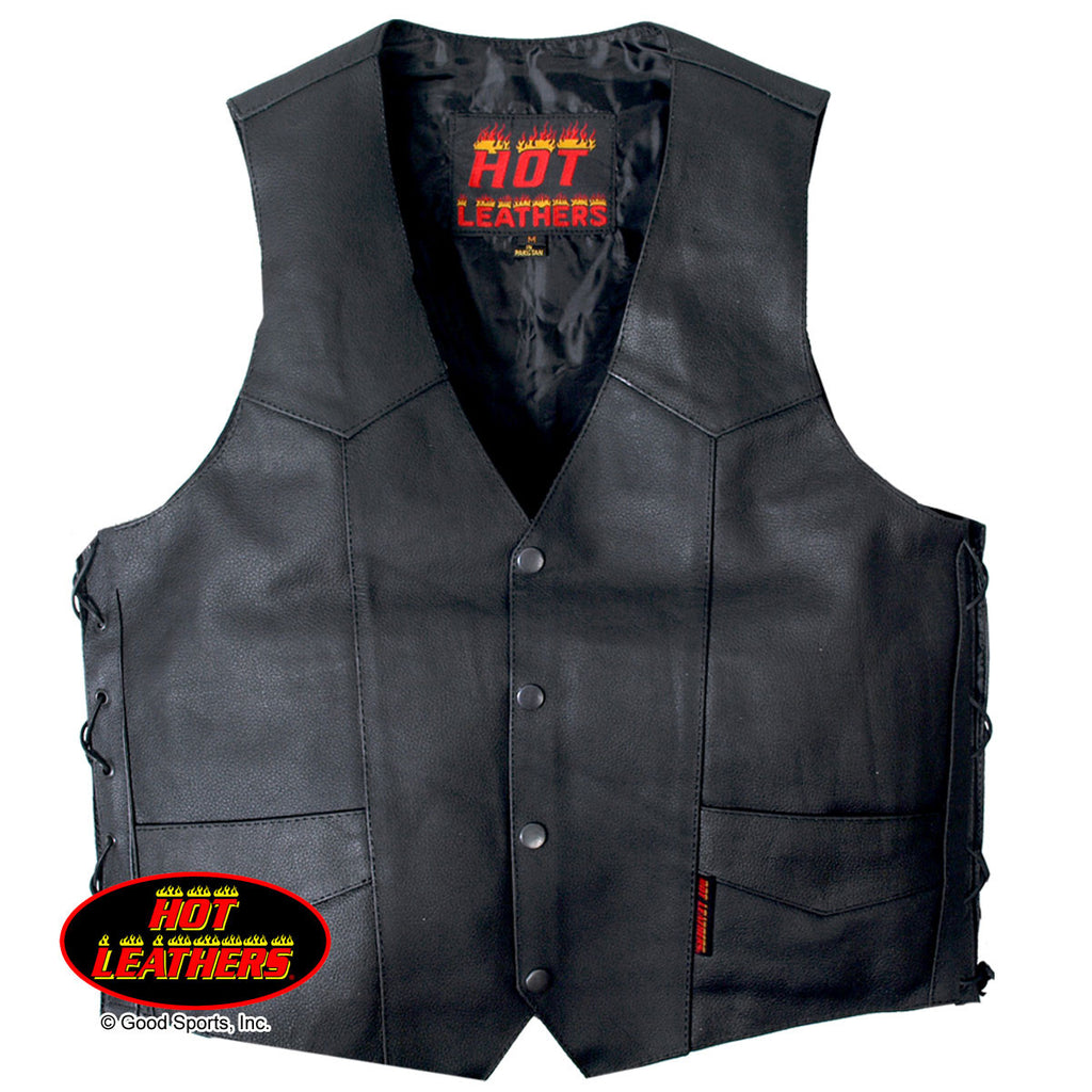 Hot Leathers Men's Concealed Carry Leather Vest – Slash2Gash