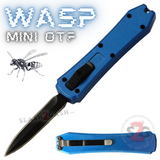 Wasp Mini OTF Knife Small Automatic Switchblade Dagger - Asst. colors